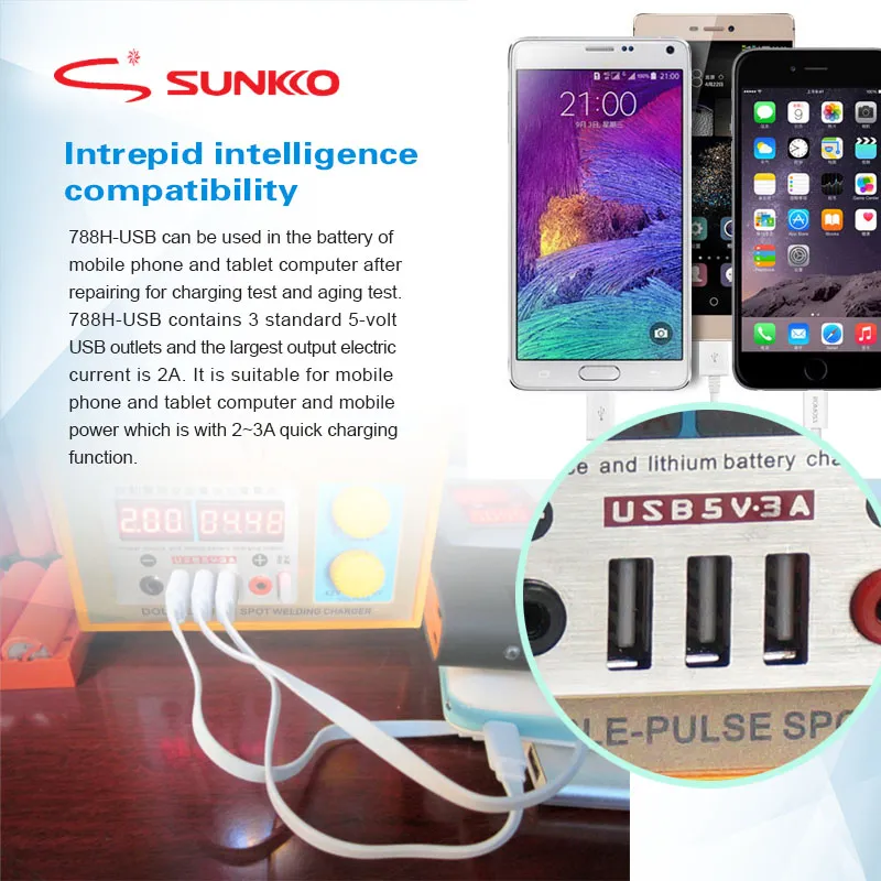 SUNKKO SPOT WELDING MACHINE 788H-USB - Image 7